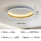 Gris 60cm / Lumière chaude(sans télécommete)