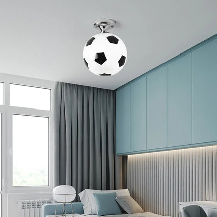 Plafonnier LED Moderne en Verre et Métal, Design Créatif, 20 cm, 220V
