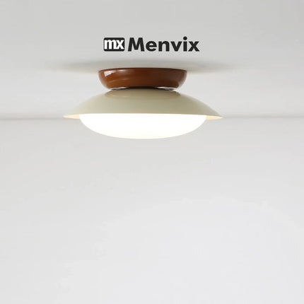 Plafonnier LED design Art Déco en fer, lumière chaude dimmable pour intérieur élégant