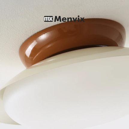 Plafonnier LED design Art Déco en fer, lumière chaude dimmable pour intérieur élégant