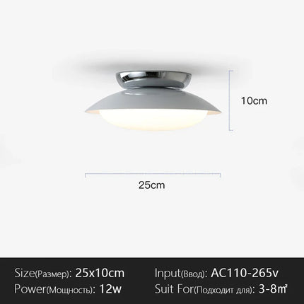 Plafonnier LED design Art Déco en fer, lumière chaude dimmable pour intérieur élégant