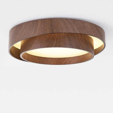 Plafonnier LED Menvix en métal au design nordique, lumière chaude dimmable, pour salon et salle à manger