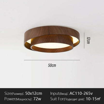 Plafonnier LED Menvix en métal au design nordique, lumière chaude dimmable, pour salon et salle à manger