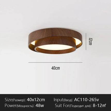 Plafonnier LED Menvix en métal au design nordique, lumière chaude dimmable, pour salon et salle à manger