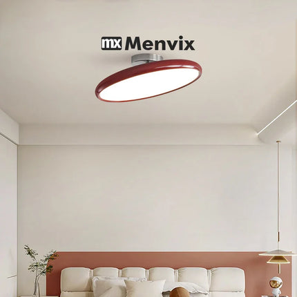 Plafonnier LED Menvix en fer style Art Déco pour ambiance chaleureuse
