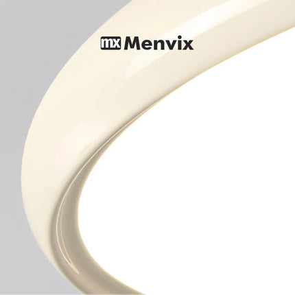 Plafonnier LED Menvix en fer style Art Déco pour ambiance chaleureuse
