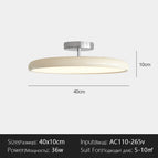 L400mm-Blanc / Changeable Lumière