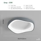 LCL017 Gris 52cm / Lumière Froide Blanc-Sans Télécommande