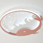 Rose whale / Diamètre400mm / Lumière Froide