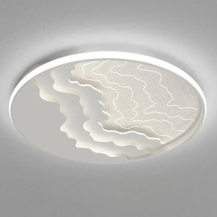 Plafonnier LED moderne étoile lune à intensité variable avec télécommande, abat-jour acrylique pour chambre d'enfants