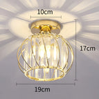 Lumière chaude / Or / Sans Ampoule