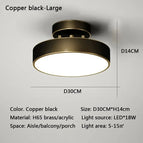 Noir 30CM / Lumière chaude-Sans Télécommande