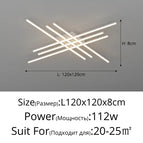 Blanc 6Tête(s) 120cm / 3 Couleurss Sans télécommete
