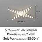Blanc 8Tête(s) 120cm / 3 Couleurss Sans télécommete