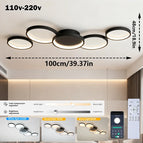 Noir 55W / 3 Couleurss dimmable