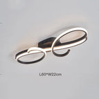 Noir L60cm / Télécommande Dimmable