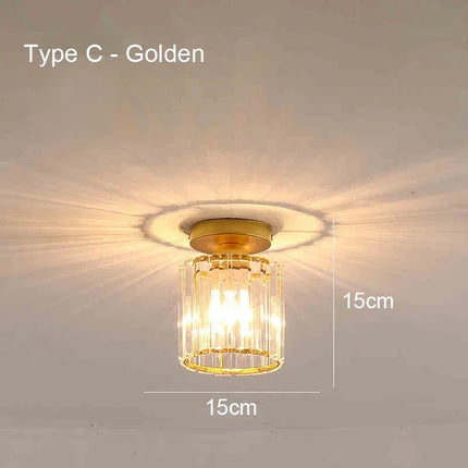 Plafonnier LED Nordique en acrylique et fer E27 pour intérieur
