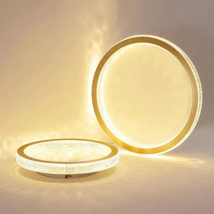 Plafonnier LED Moderne en Aluminium, Luminaire Décoratif pour Salon et Chambre