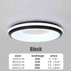 Noir / Lumière Blanche-6000K / D30CM-30W