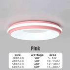 Rose / Lumière Blanche-6000K / D30CM-30W