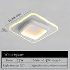 07 Blanc carré / Lumière chaude