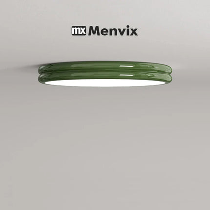 Plafonnier LED Design Moderne en Fer, Lumière Chaude et Variable pour Intérieur
