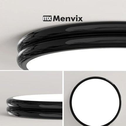 Plafonnier LED Design Moderne en Fer, Lumière Chaude et Variable pour Intérieur