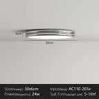 Chrome-30cm / Changeable Lumière