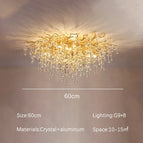 plafond rond D60cm / Lumière Naturellle 4200K