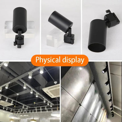Spot Eclairage LED GU10 sur Rail pour Intérieur, Ambiance Contemporaine - Luminous Place