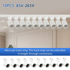 10pcs Blanc sets / GU10 Lumière chaude