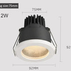 12W / Lumière chaude 3000K