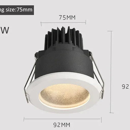 Spot Eclairage LED IP65 étanche anti - buée anti - éblouissement pour cuisine et salle de bain - Luminous Place