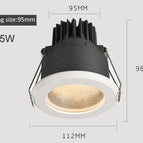 15W / Lumière chaude 3000K