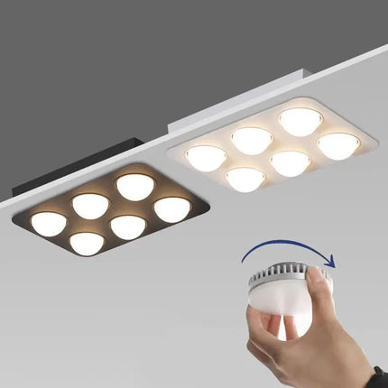 Spot Eclairage Encastrable Aluminium Gx53 pour Plafond, Couloir et Salon - Luminous Place