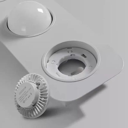 Spot Eclairage Encastrable Aluminium Gx53 pour Plafond, Couloir et Salon - Luminous Place