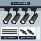 4PCS Noir -Set