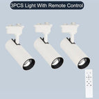 3PCS Blanc Sans Rail