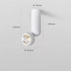 Blanc 230mm 12W / 4000K Lumière Neutre