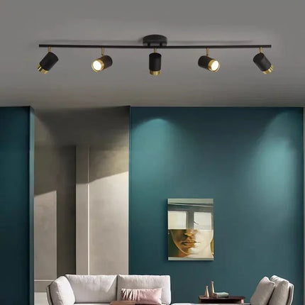 Spot Eclairage Lustre sur Rail LED Nordique en Aluminium, Lumière Chaude et Froide - Luminous Place