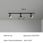 Noir Or-3h(100cm) / 3 Couleurs (Chaud, neutre, froid) changeable