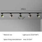 Noir Or-5h(200cm) / 3 Couleurs (Chaud, neutre, froid) changeable