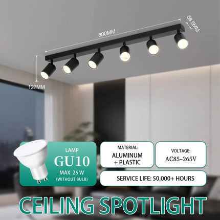 Spot Eclairage LED plafonniers encastrés à ampoule remplaçable pour cuisine et salon - Luminous Place