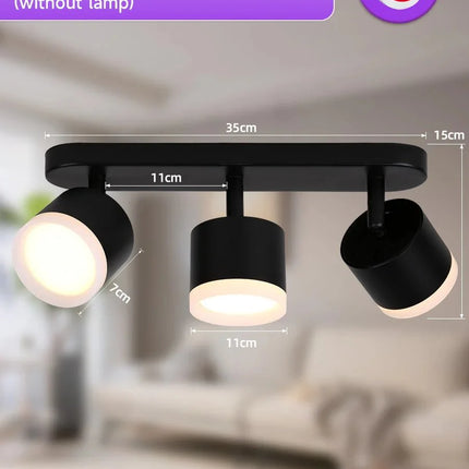 Spot Eclairage LED plafonniers encastrés à ampoule remplaçable pour cuisine et salon - Luminous Place