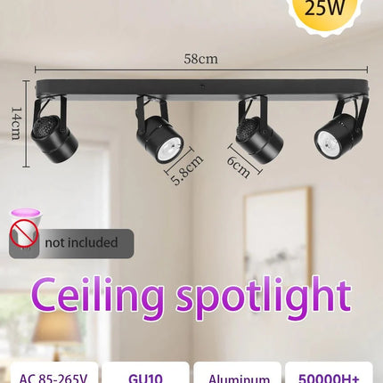 Spot Eclairage LED plafonniers encastrés à ampoule remplaçable pour cuisine et salon - Luminous Place