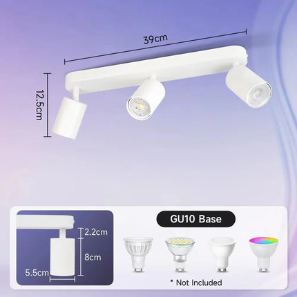 Spot Eclairage LED plafonniers encastrés à ampoule remplaçable pour cuisine et salon - Luminous Place