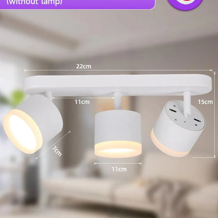 Spot Eclairage LED plafonniers encastrés à ampoule remplaçable pour cuisine et salon - Luminous Place