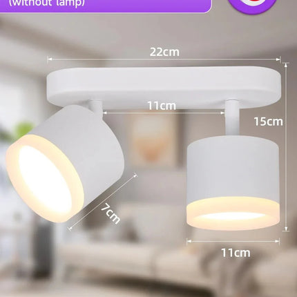Spot Eclairage LED plafonniers encastrés à ampoule remplaçable pour cuisine et salon - Luminous Place