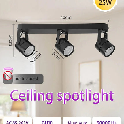 Spot Eclairage LED plafonniers encastrés à ampoule remplaçable pour cuisine et salon - Luminous Place