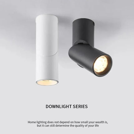 Spot Eclairage LED Dimmable Plafond Aluminium, Lumière Blanche Chaude/Naturelle/Froide, 10 - 18W - Luminous Place